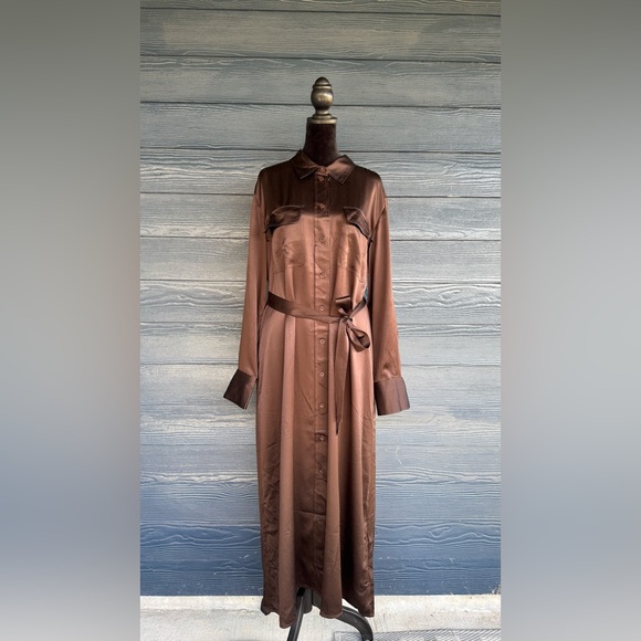 Madewell Brown Maxi Dress - Picture 5 of 11